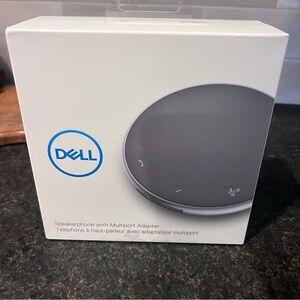 NEW(Sealed) Dell Speakerphone w/Multiport Adapter C9WVF